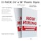 Signmission Warehouse Workers, Plastic Signs Only 24 Inch x 36 Inch, Corrugated Plastic, 2PK CSB-2436-2PACK-WAREHOUSE WORKERS - alternate 2