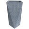 Leisuremod Aloe Handcrafted Fiberstone & MgO Clay Square Tapered Planter with Cover & Weather-Resistant AP29GR - alternate 3