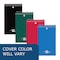 Roaring Spring Wirebound Memo Book 3"x5" Narrow Ruled Asst Poly Cover, PK72 14016 - alternate 6