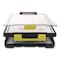 Dexas ClearView Clipcase Storage Clipboard, 0.35" Clip Capacity, Holds 8.87 x 12.25 Sheets, Gray/Yellow 5717-803 - alternate 5