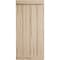 Ekena Millwork Rustic Four Board Joined Board-n-Batten Riverwood Faux Wood Shutters w/End Batten, 22W x 32H, PR SHUBJE22X32RWPR - alternate 10