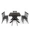 Crosley Hayden 9-Piece Dining Table Set For 8 W/Camille Chairs KF20012SL-MB - alternate 6