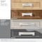 Amerock Appoint 5-1/16 in or 6-5/16 in 128mm or 160mm Center-to-Center Polished Nickel Cabinet Cup Pull BP36763PN - alternate 2