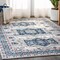 Jonathan Y Modern Persian Vintage Medallion Blue/Light Grey 4 ft. x 6 ft. Area Rug MDP108A-4 - alternate 1