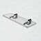 Fab Glass And Mirror Acrylic Shelf 6 x 11.5inces Black Bracket 3/4in Thickness Acrylic Pack of 2 AS19CC-6x11BL2P - alternate 3