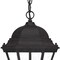 Homeroots Three Light Matte Black Carousel Lantern Hanging Light 397995 - alternate 2
