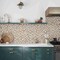 Apollo Tile 12 x 12 in. Textured Beige and Taupe Stone Mosaic Square Wall and Floor Tile 5 sq ft/case, 5PK APLLGN881A - alternate 2
