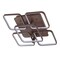 Jonathan Y Sebastian 17.5" Integrated LED Metal Flush Mount Ceiling Light, Coffee JYL7213A - alternate 5