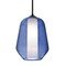 Besa Lighting Link Pendant, Blue/Opal, Black Finish, 1x9W LED 1JT-LINKBL-LED-BK - alternate 1