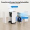 Edendirect 21 pt. 2,000 sq. ft. Portable Dehumidifier for Home with Drain Hose, Bucket in White, Cloth Dry ZROL07-D008A - alternate 4