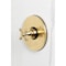Kingston Brass Single-Handle Pressure Balanced Shower Faucet, Brushed Brass KB6337BXSO - alternate 4
