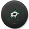 Holland Bar Stool Co 21 1/2 x 8 Dallas Stars Tire Cover TCODalStaBK - alternate 1