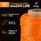 Xpose Safety Nylon Twine, 275 ft Orange Synthetic String for Crafts, Camping, Garden, Marine & Construction, 2PK NTO-275-2-X-S - alternate 5