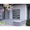 Vdomdoors Front Exterior Prehung Aluminum Double Doors Ronex0131 Grey Mirrored Clear Glass Entry Metal Modern RONEX0131DEXD-GRE-W72xH96-RH-O - alternate 4