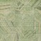 Homeroots 8' X 10' Green And Olive Green Geometric Washable Indoor Outdoor Area Rug 594782 - alternate 5