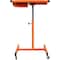 Wrightmaster 29 in. x 20 in. Orange Adjustable Height Work Table with Drawer and 4 Swivel Casters 220 lb Capacity ZR-P190256 - alternate 5
