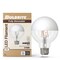 Bulbrite LED Filament, 5 Watt Dimmable G25 Light Bulb, Half White Finish, E26 Base, 2700K 400 Lumens, 4PK 862067 - alternate 3
