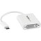 Startech.Com USB-C to DVI Adapter - 1920x1200 - White CDP2DVIW - alternate 1