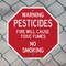 Signmission Warning Pesticides Fire Will Cause, 6 inch X 6 inch, Plastic Sign, 2PK OC-P-2PACK-6-341 - alternate 7