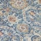 Homeroots 5' X 8' Denim Blue Beige And Brown Floral Washable Indoor Outdoor Area Rug 605850 - alternate 8