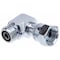 Gates Male Flat-Face O-Ring to Female Flat-Face Swivel - 90 SAE to SAE G60724-0404 - alternate 2