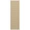 Ekena Millwork True Fit PVC Horizontal Slat Framed Modern Style Fixed Mount Shutters, Natural Twine, 18W x 42H, PR TFP001HF18X042NT - alternate 4