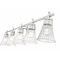 Z-Lite Belle 5-Light Vanity, 42 in W, Brushed Nickel 7519-5V-BN - alternate 4