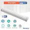 Bulbrite 2 ft. 3000K LED Dimmable Wraparound Light (120-277v), 2200 Lumens, White Finish 773500 - alternate 7