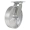 Vestil Cast Iron/Steel Swivel Caster 8 In. Diameter x 2 In. Width 1760 Lb. Capacity Silver CST-VE-8X2CI-S - alternate 1