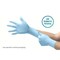 Ansell Microflex, Chemical-Resistant, Nitrile, 3 mil, Powder-Free, Beaded Cuff, L, 100 PK XC-310CP - alternate 2