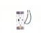 Leviton USB Receptacle, 15 A, White T5634-W - alternate 6