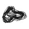 Auveco 1/4in Half Round Sponge Rubber, 50PK 4736 - alternate 2