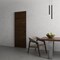 Sartodoors Hidden Barn with Black Edges - Planum 0010 Dark Walnut 36" x 96" PLANUM0010HB-B-SPW47-3696 - alternate 4