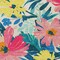 Homeroots 5' X 8' Blush And Pink Floral Washable Indoor Outdoor Area Rug 610974 - alternate 5