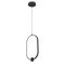 Z-Lite Saros Matte Black 1 Light Pendant 4101-10MB-LED - alternate 4