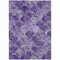 Homeroots 8' X 10' Purple Lilac And Lavender Abstract Washable Indoor Outdoor Area Rug 577682 - alternate 5