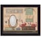 Homeroots Country Bath 10 Black Framed Print Bathroom Wall Art 415298 - alternate 1