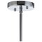 Jonathan Y Bettina 13.37" Glass/Metal LED Pendant, Chrome/Clear JYL6402A - alternate 9