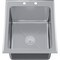 Amgood Stainless Steel 1 Compartment Drop-In Sink. Bowl 14 in. x 16 in. x 10 in. No Faucet SINK DIS S1C-141610-NF-Z - alternate 3