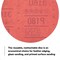 3M 3M Red Abrasive Disc, 01222, 6 in, P180, 50 discs per carton, 6PK 316U - alternate 4