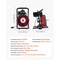 Vevor Drain Cleaner Machine Drain Auger 75FT x 3/8 Inch Manual Feed & 4 Cutters RC-9002G - alternate 4