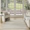 Homeroots 4' X 6' Ivory Geometric Power Loom Area Rug 522042 - alternate 5