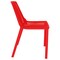 Leisuremod Acken Plastic Dining Side Chair, Red ACK18R - alternate 4