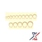 X1 Tools 5/16" Yellow-Plated Steel External Retaining Ring / Snap Ring, 15 Rings, 15PK X1E-CON-SNA-EXT-1880x15 - alternate 1