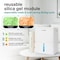 Serenelife 2-in-1 91 Oz Dehumidifier For Home, Bedroom, Bathroom, Basement with Removable Cylinder & Drying SLARP800WT - alternate 4