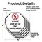 Signmission Please Keep Off of The Landscaping, 4 inch X 4 inch, Vinyl Decal, 5PK OC-D-5PACK-4-127 - alternate 3