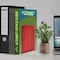 Acrimet Steel Metal Bookends for Shelves, Heavy Duty, for Large books, Red, 2PK 292.8 - alternate 3