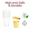 Smarty Had A Party 8 oz. Clear Square Plastic Cups (336 Cups), 336PK 6953-CASE - alternate 4
