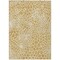 Homeroots 3' X 5' Gold And Ivory Geometric Washable Indoor Outdoor Area Rug 595067 - alternate 6