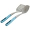 Spice By Tia Mowry Savory Saffron 7 Piece Nonstick Aluminum Cookware Set with Utensils in Light Blue 96286.07RR - alternate 4